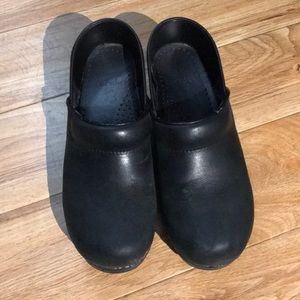 Dansko oiled clogs